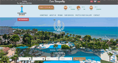 Desktop Screenshot of izflowerhotel.com